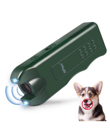 ASSCA Anti Barking Device Ultrasonic Dog Deterrent Anti Dog Barking Deterrent Devices with 3-in-1 Charging and Safe for People and Pets Mini Ultrasonic Dog Repeller is Suitable for Most Dogs Green