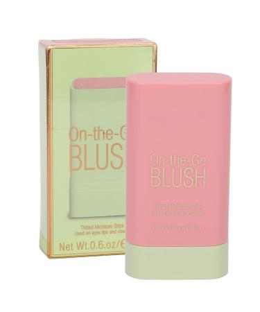 Cream Blush Stick Monochromatic Blush Stick with Hydrating Formula Multi use Blush Makeup Stick for Blends Perfectly onto Skin