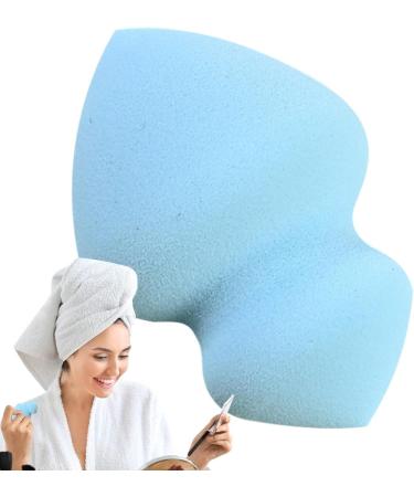 Veeteah Makeup Sponges For Foundation - Gyro Shape Soft Beauty Cosmetic Blender - Professional Streak Application Blender Sponge For Enhanced Make Up Application For Foundation Gyro Beauty Egg 28*40*60 Blue - Buy Online on SooperMarket.com