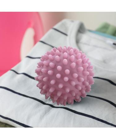 Virtcooy Laundry Balls for Tumble Dryer | Magic Washing - Reusable Wash Fabric Softener Reducing Static Electricity Soft Dry Clothes with Less Wrinkles Pink - Buy Online on SooperMarket.com