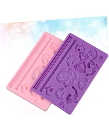 HOMSFOU 3pcs Chocolate Silicone Molds Ice Chips Candy Ice Cube Silicone Molds Cookie Cookie Mold Silicone Ice Cube Molds Biscuit Cutters Jellybeans Candy Bakeware Fondant Mold Cake mediumx3pcs As Shownx3pcs - Buy Online on SooperMarket.com