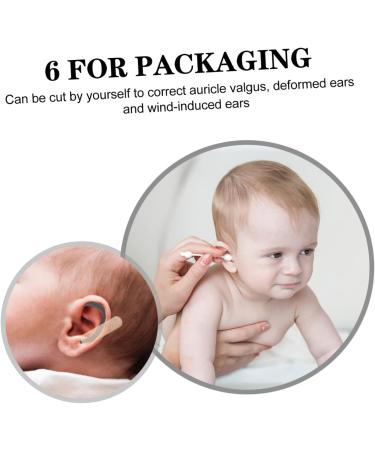 6 Pairs Auricle Corrector Tools - Protruding Ear Corrector with Silica Gel Ear Support Pads - Buy Online on SooperMarket.com