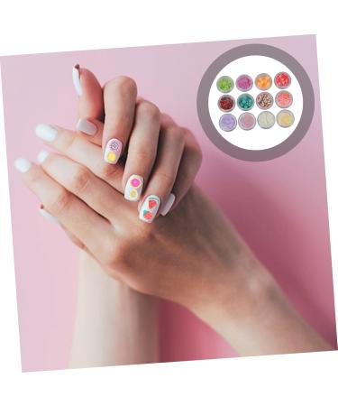 PLAFOPE 12 Boxes Polymer Clay Manicure Color Stickers Blush Decor Vase Filler Bead Nail Art Decoration 3d Stickers Colored Clay Fruit Slice Embellishments Fruit Slice Nail Sticker - Buy Online on SooperMarket.com