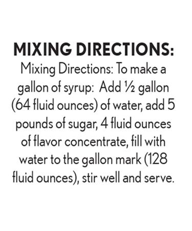 Mango Shaved Ice & Snow Cone Flavor Concentrate - 4 fl oz (Makes 1 Gallon Syrup) - Buy Online on SooperMarket.com