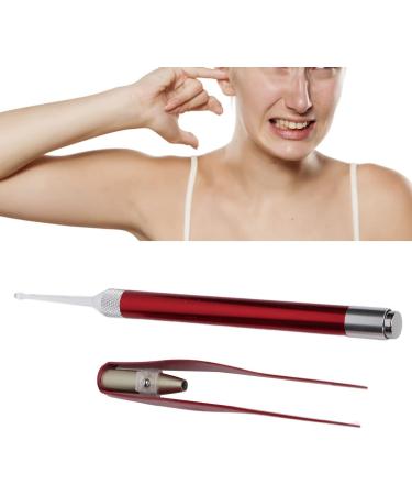 Portable Stainless Steel Light Ear Spoons - 2pcs Ear Pickers for Kids, Travel-Friendly - Buy Online on SooperMarket.com