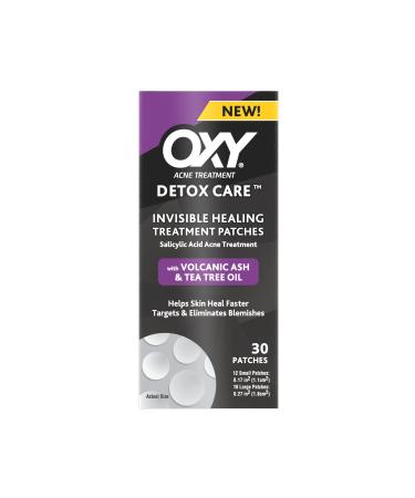 Oxy Detox Care Invisible Healing Treatment Patches 2 Sizes (30 Count)