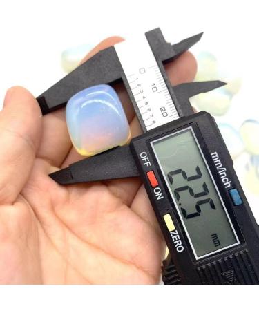 Natural Crystals and Stones 200g Bulk Polishing Opalite Tumbled Gravel Stone 20mm-25mm for Decoration for Decoration FZUGEDRLI - Buy Online on SooperMarket.com