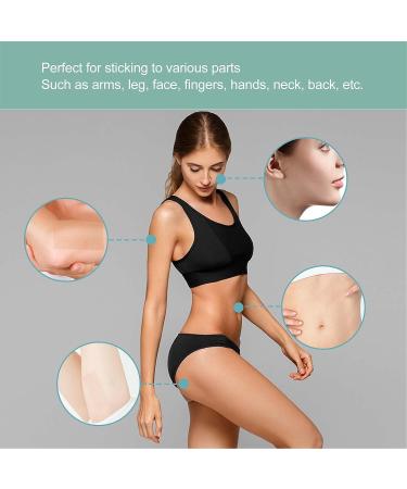 Skin Color Scar Sheets Roll - 2pcs, Self Adhesive & Waterproof - Ideal for Scar Cover, C Section Surgery & Burn Removal - Buy Online on SooperMarket.com