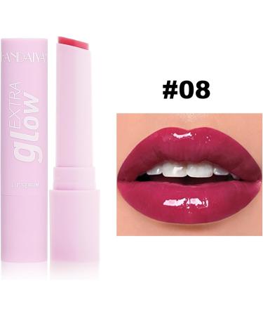 3 Pcs Plumping Lip Gloss Set - Glass Shine Moisturizing Lipstick Hydrating Tinted Balm for Non-Sticky High Shine Color (Colors 04 05 08 - Buy Online on SooperMarket.com