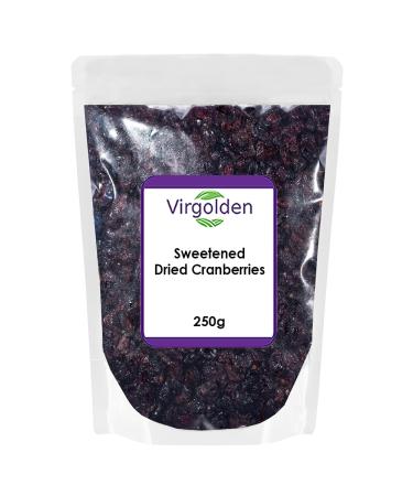 Dried Cranberries Sweetened 250g by Virgolden