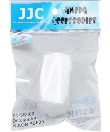 JJC SB-500 White Flash Diffuser for Nikon - Enhance Your Photography with Soft and Natural Lighting - Buy Online on SooperMarket.com