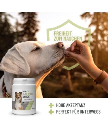 Reavet Z-Blocker Snack for Dogs (170g) - Grain-Free Long-Lasting Treat with Black Cumin Oil Cistroid & Coconut Oil - Optimal Rewards for up to 3 Months - Buy Online on SooperMarket.com