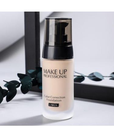 Smooth Makeup Base Liquid Foundation - Concealer Sun Block Cream - Full Coverage Matte Wear (3 Colors) - Buy Online on SooperMarket.com