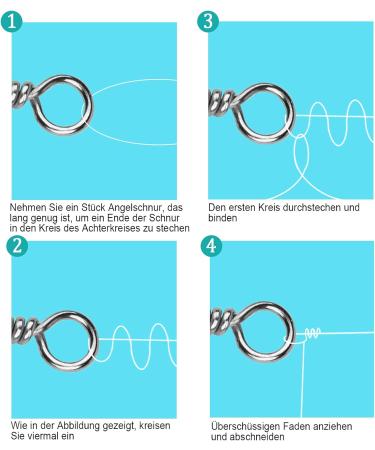 Ysimple 120 Pieces Stainless Steel Fishing Ball Bearings | Versatile Vertebrae Snaps | Ideal for Saltwater & Outdoor Fishing - Buy Online on SooperMarket.com