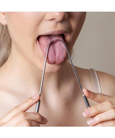 Premium Metal Tongue Cleaner & Scraper - Copper Oral Hygiene Tool for Bad Breath Relief | Eco-Friendly Etui Included - Buy Online on SooperMarket.com
