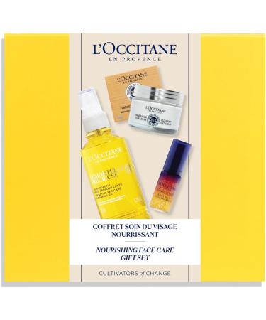L'OCCITANE Immortelle and Shea Skincare Set| Anti-ageing Face Serum Hydrating Face Cream | Luxury Skincare Gift Set | Amazon Exclusive Premium Beauty Gift Set - Buy Online on SooperMarket.com