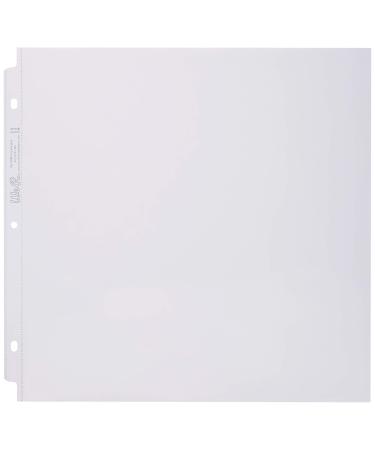 12 x 12-inch 3-Ring Album Page Protectors by We R Memory Keepers 10 pack