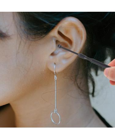 Spring Ear Pick Kit - Double-Headed Steel Removers for Wax Removal - Portable Spiral Massage Tool for Home Use - Buy Online on SooperMarket.com