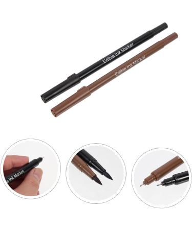 PRETYZOOM 6 Pcs Baking Pen Macron Pen Homemade Cookies Edible Drawing Biscuits Pens Fondant Food Pen Pastry Icing Pen Cookie Decorating Pens Fine Point Pen Cake Fine Tip Double Head Plastic - Buy Online on SooperMarket.com