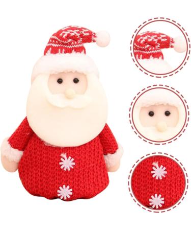 ABOOFAN 5pcs Christmas Bag Candy Bags Snowman Candy Pouch Burlap Bags Bags Apple Bag Elder Redx5pcs 24X19X1CMx5pcs - Buy Online on SooperMarket.com