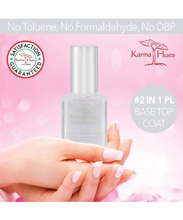 Karma Organic Unscented Nail Polish Remover - Non-Toxic Vegan Formula (Top/Triple Base) - Cruelty-Free Nail Treatment - Buy Online on SooperMarket.com