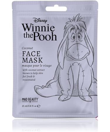 MAD BEAUTY Disney Winnie the Pooh Sheet Face Masks Collection Coconut Peach Honey & Passionfruit Favorite Characters Hydrating & Soothing - Buy Online on SooperMarket.com