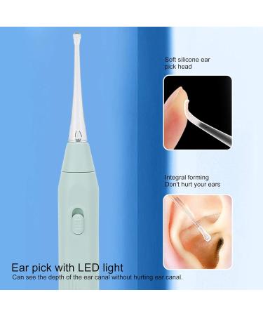 Children's Ear Wax Removal Kit | USB Rechargeable Luminous Visual Ear Pick Tool - Buy Online on SooperMarket.com
