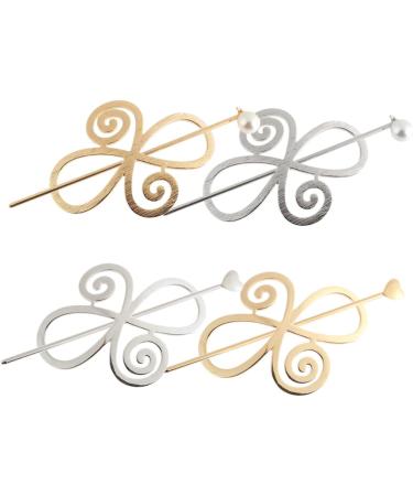 ABOOFAN 20 Sets Hairpin Hair Barrettes for Women Medium Hair Clips for Women Metal Hair Clips for Women Hair Clips Metal Women's Hair Clips Hair Bun Stick Miss Modeling Cage Clamp Alloy - Buy Online on SooperMarket.com