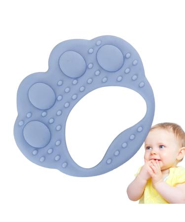 Aznever Silicone Baby Bite Ring - Montessori Toddler Teething Toy Cute Anti-Drop Design for Birthdays & Christmas - Buy Online on SooperMarket.com