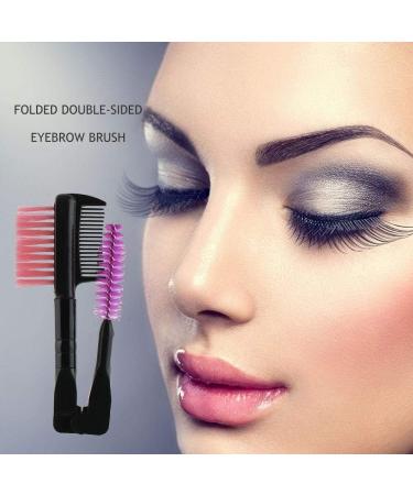 Eyebrow Brush Eyelash Comb Mascara Separator Eye Beauty Structure Fashionable and Fashionable Tools - Buy Online on SooperMarket.com