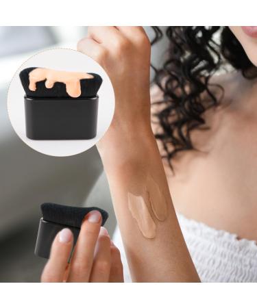 Self Tan Brush - Large Kabuki Makeup Brush for Face & Body | Cream Applicator Blending Brush for Tanning & Foundation | Soft Black Self Tanning Brush - Buy Online on SooperMarket.com
