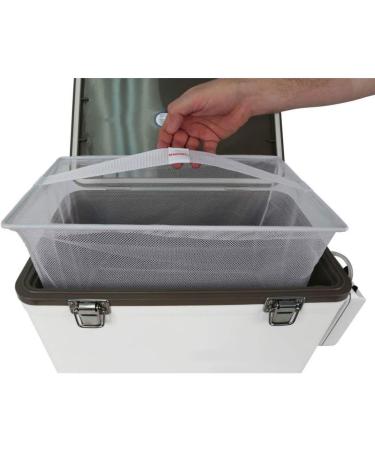 Engel 7.5qt Live Bait Cooler with 2nd Gen 2-Speed Portable Aerator Pump | Fishing Bait Station for Shrimp, Minnows, and Live Bait - Buy Online on SooperMarket.com