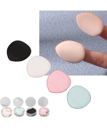 Cosmeticall Cosmetic Puff Finger Sized and Triangle Shape With 4 Color Variations Elastic Sponge Powder Puff - Buy Online on SooperMarket.com
