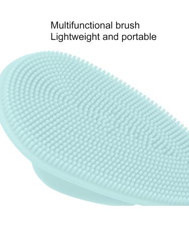 Silicone Face Brush for Deep Cleansing | Convenient Facial Cleaning Tool - Baby Shower Gift (Light Blue - Buy Online on SooperMarket.com
