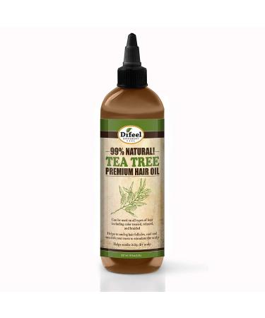 Difeel 99% Natural Premium Hair Oil - Tea Tree Oil 7.78 ounce