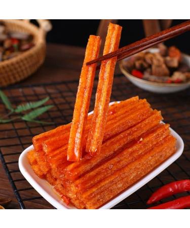 Latiao Snacks 62g/Bag Latiao Snacks mala Latiao a Variety of Flavors Spicy Snacks Handmade Latiao Chinese Characteristics Big Gluten Instant Snack Delicious Food (Combination 10 Bags) 1.00 g (Pack of 1) - Buy Online on SooperMarket.com