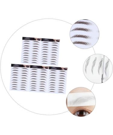 MAGICLULU 15 Pcs Eyebrow Stickers Fake Eyebrows 6 Proof Water Transfer Paper with Ink Tool - Buy Online on SooperMarket.com