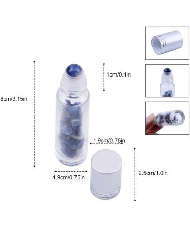 10 Pack Roller Bottles for Essential Oils - Premium Quality Refillable Glass Bottles for DIY Aromatherapy & Travel - Buy Online on SooperMarket.com