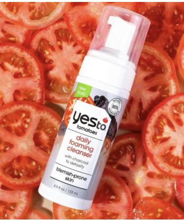 Yes To Tomatoes Anti-Pollution Detoxifying Charcoal Facial Cleanser - 4.5 fl oz | International Shipping Available - Buy Online on SooperMarket.com