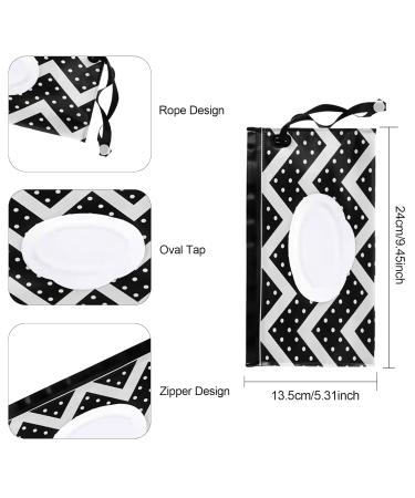 Premium Baby Wet Wipes Storage Box & Bag Set - Black | Durable Stylish Donor Holder with Lid for At-Home Use - Buy Online on SooperMarket.com
