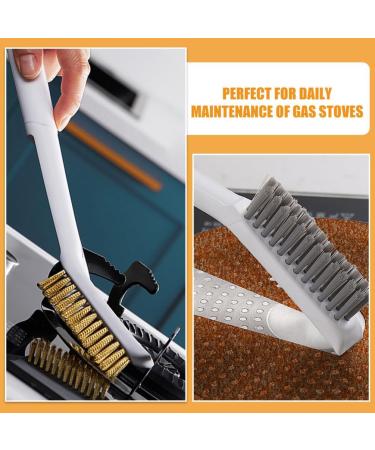 Beaupretty 2Pcs Oven Cleaner Gas Stove Cleaner Oven Grill and Fryer Cleaner Stove Gas Clean Brush - Buy Online on SooperMarket.com