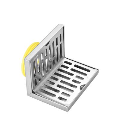 Anti-wear L Stainless Steel Bathroom Tile Insert Floor Drainer Square Corner Floor Drain Wall Corner Floor Drain Square Corner Floor Drain Wall Corner Floor Drain