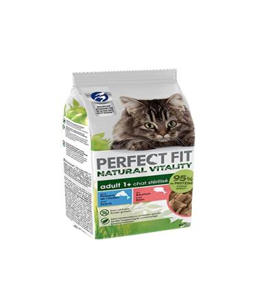 Natural vitality freshness for adult cats sterilized - full food without grain 12 pieces 6 x 50 g: 72 bag salmon & oceanfish 300 g (12 pack)