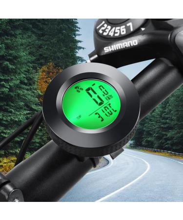 XPJBKC Wireless Bike Computer - Waterproof Speedometer with 3-Color Backlight | Multifunctional & Auto Wake-Up Feature - Buy Online on SooperMarket.com