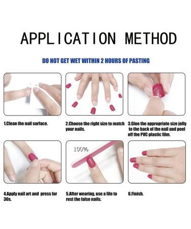 Shop 24Pcs White French Tip Long Press on Nails - Glossy Acrylic False Nails with Rhinestones & Designs for Women | Perfect for International Shipping - Buy Online on SooperMarket.com
