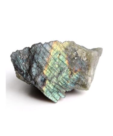 1PC 10-60g Beautiful Labradorite Colorful Rough Gemstone Flash Raw Minerals Gift Reiki Crystal Stones Suitable for Home HOMEZHOU (Size : 10-20g)