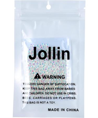 Jollin SS12 Transparent Rhinestones - 1440pcs Glass Flat Back Gems for Glue Attachment - Perfect for Crafts & DIY Projects - Buy Online on SooperMarket.com