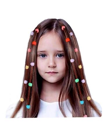 80 Pcs Mini Hair Grippers - Candy Color Hair Clips for Women & Girls | Plastic Braid Hair Needles & Pearl Grain Hair Jewelry - Ideal for International Shipping - Buy Online on SooperMarket.com