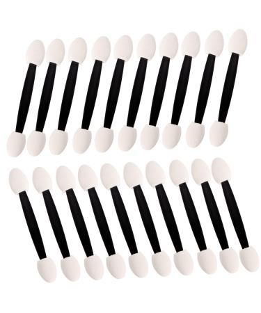 Baluue 4 Double Ended Eye Shadow Stick Makeup Accessory Eyeshadow Applicator Oval Makeup Tool Sponge 6.1x1CM As Shown