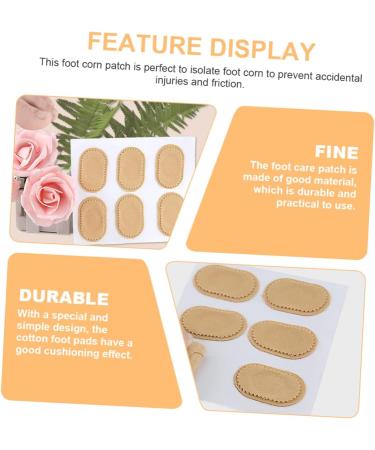 HAPINARY 6sheets Heel Grips Corn Patch Foot Corn Pad Functional Feet Sticker Corn Pad Cushion Toe Protector Feet Corn Cushion Self-Adhesive Feet Pad Corn Pads for Toe - Buy Online on SooperMarket.com